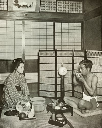 Summer Negligee at Kumamoto, 1910 by Herbert Ponting