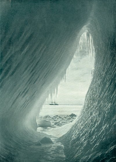 The Arch Berg from Within, c. 1910-1913 by Herbert Ponting