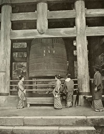 The Great Bell at Chio-In Temple by Herbert Ponting