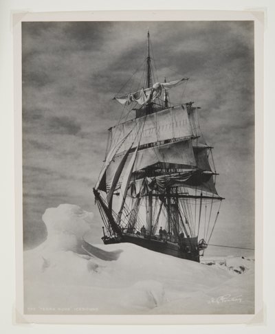 The Terra Nova Icebound by Herbert Ponting