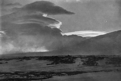 Whaleback Clouds Over Mount Erebus, c1910-1913, 1913 by Herbert Ponting