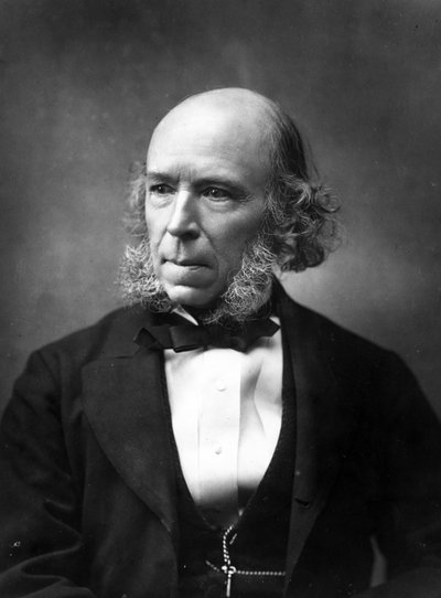 Herbert Spencer by Herbert Rose Barraud