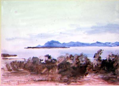 Across the Bay by Hercules Brabazon Brabazon