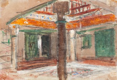 Interior of an Exotic Palace by Hercules Brabazon Brabazon