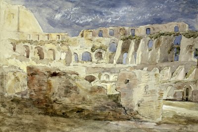The Colosseum, Rome by Hercules Brabazon Brabazon