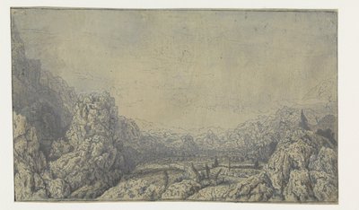 The Enclosed Valley by Hercules Segers