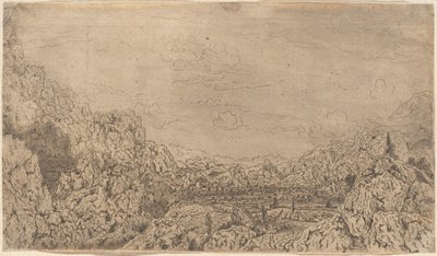 The Enclosed Valley by Hercules Seghers