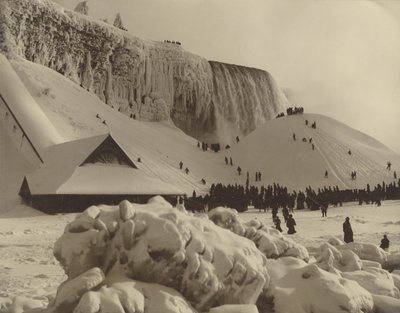 View of Niagara Falls in Winter by Herman F. Nielson