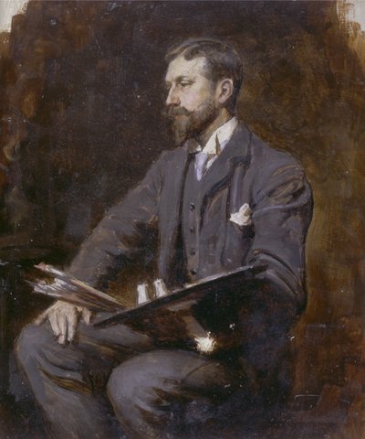 Possible self portrait, c.1890-1900 by Herman Gustave Herkomer