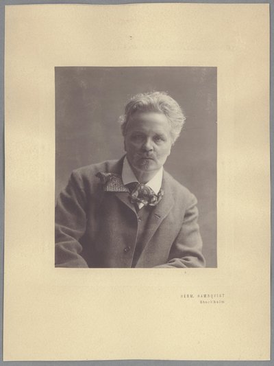 August Strindberg by Herman Hamnqvist