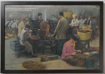 The First Cigar Machine in the Netherlands by Herman Heijenbrock