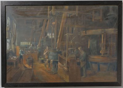 A Varnish Factory on the Zaan by Herman Heijenbrock