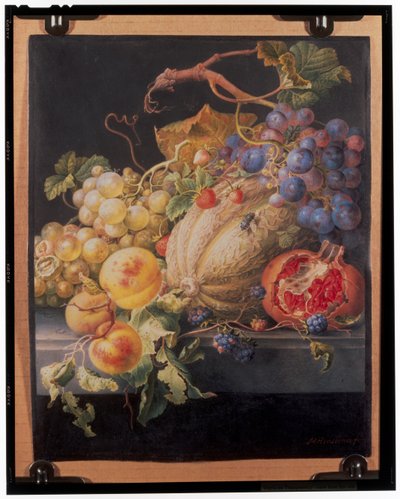 Fruit Still Life by Herman Henstenburgh