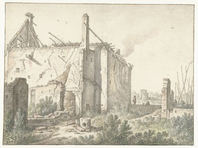 Ruins of a House in Utrecht by Herman Saftleven