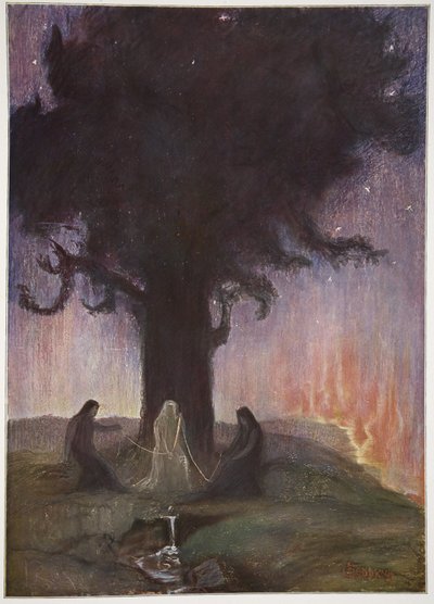 The Norns by Hermann Hendrich