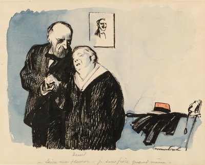 Mourning by Hermann Paul