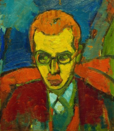 Portrait of Itten by Hermann Stenner