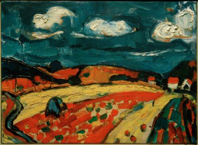 The Red Field by Hermann Stenner