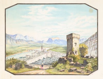 Rattenberg, Tyrol, ca. 1858-1882 by Hermann Stieffel