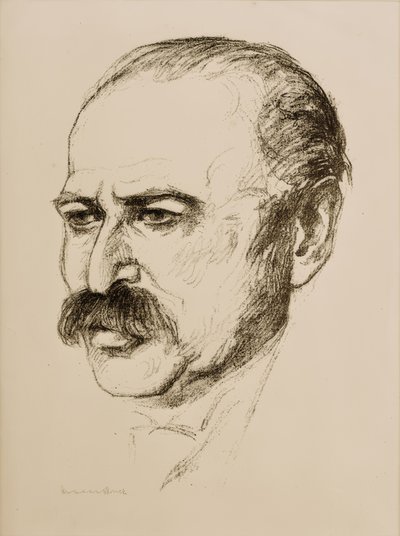 Portrait of Lesser Ury by Hermann Struck