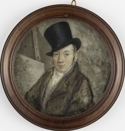 Self Portrait by Hermanus Fock