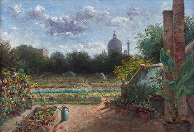 The Botanical Garden in Vienna by Hermine Lang Laris