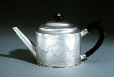 Teapot, 1780 by Hester Bateman