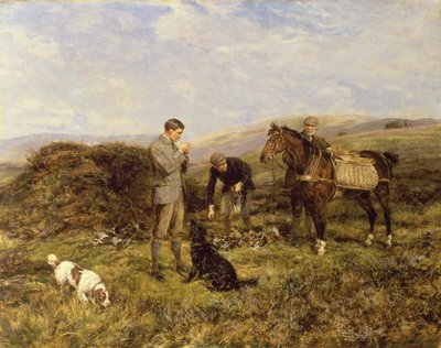 Grouse Shooting by Heywood Hardy