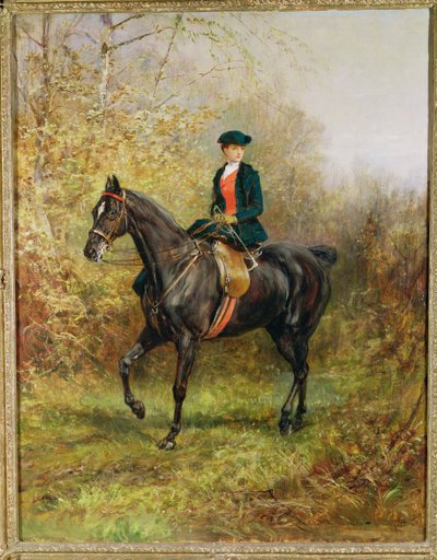 The Morning Ride, 1891 by Heywood Hardy