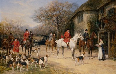 The Stirrup Cup by Heywood Hardy