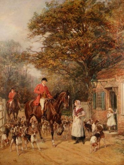 The Tollgate by Heywood Hardy