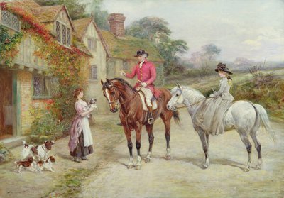 The First Break in the Family by Heywood Hardy