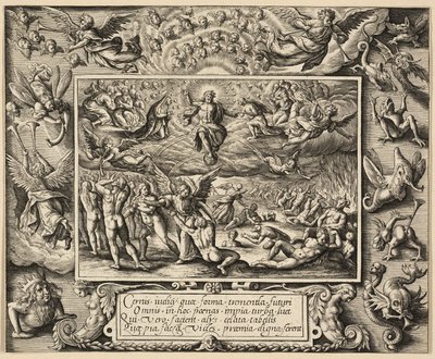 The Last Judgment by Hieronymous Wierix