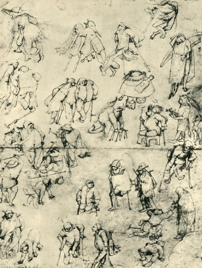 Beggars, 15th-16th century by Hieronymus Bosch