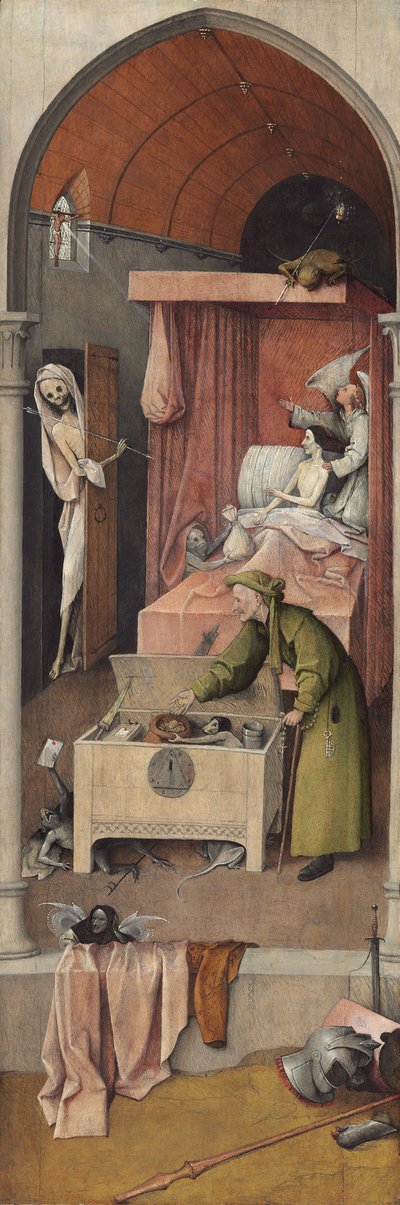 Death and Miser by Hieronymus Bosch