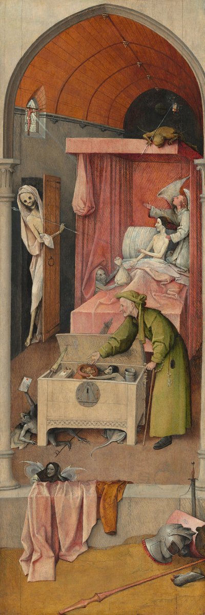 Death and the Miser by Hieronymus Bosch