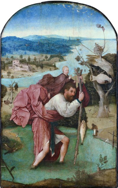 Saint Christopher by Hieronymus Bosch