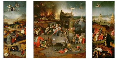 Temptation of St. Anthony by Hieronymus Bosch