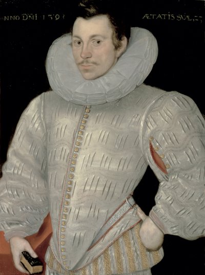 Sir John Ashburnham (1571-1620) 1593 by Hieronymus Custodis
