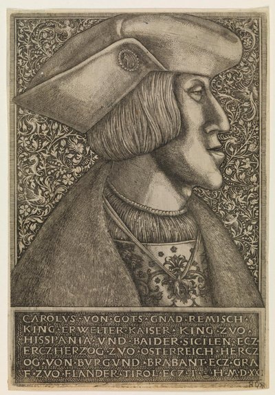 Charles V, Holy Roman Emperor by Hieronymus Hopfer