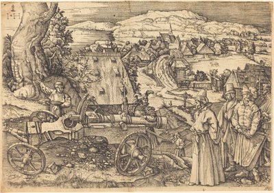 The Great Cannon by Hieronymus Hopfer after Albrecht Dürer