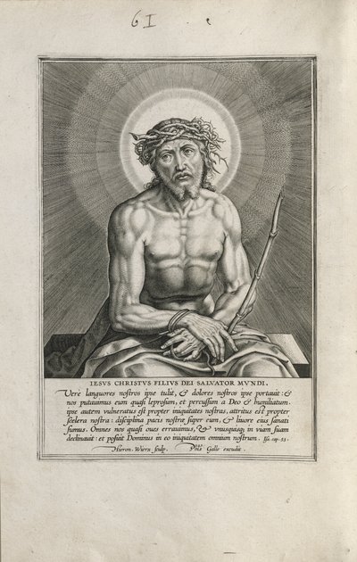Ecce Homo by Hieronymus Wierix