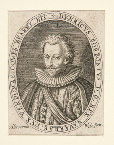 King Henry IV by Hieronymus Wierix