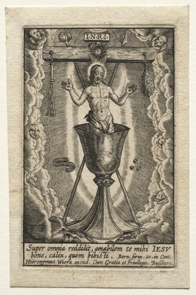 The Blood of the Redeemer by Hieronymus Wierix