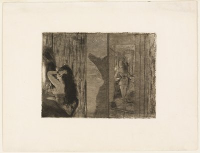 Actresses in Their Dressing Rooms by Hilaire Germain Edgar Degas