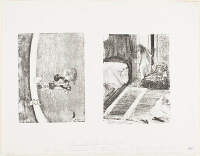 At the Cirque Fernando by Hilaire Germain Edgar Degas