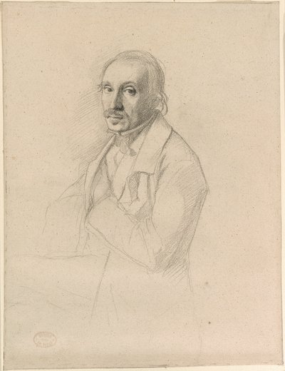 Auguste Degas by Hilaire Germain Edgar Degas