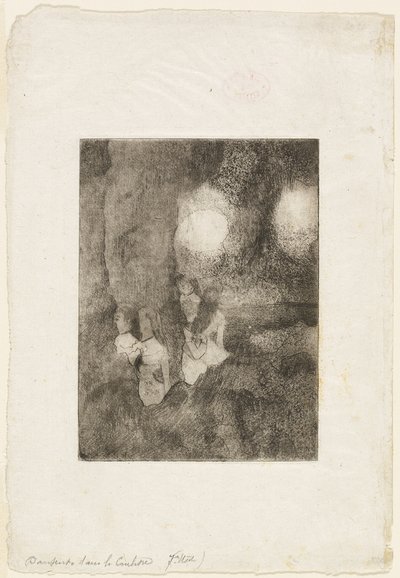 Dancers in the Wings by Hilaire Germain Edgar Degas