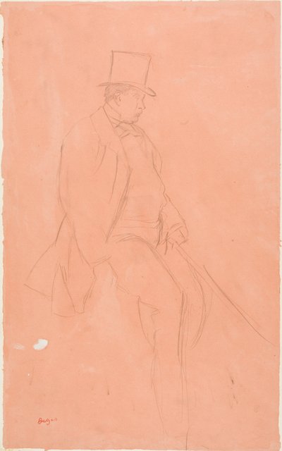 Gentleman Rider by Hilaire Germain Edgar Degas