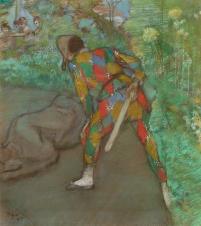 Harlequin by Hilaire Germain Edgar Degas
